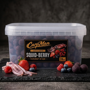 Squid - Berry (Кальмар - Ягоди) 24мм 1 кг id_10 фото